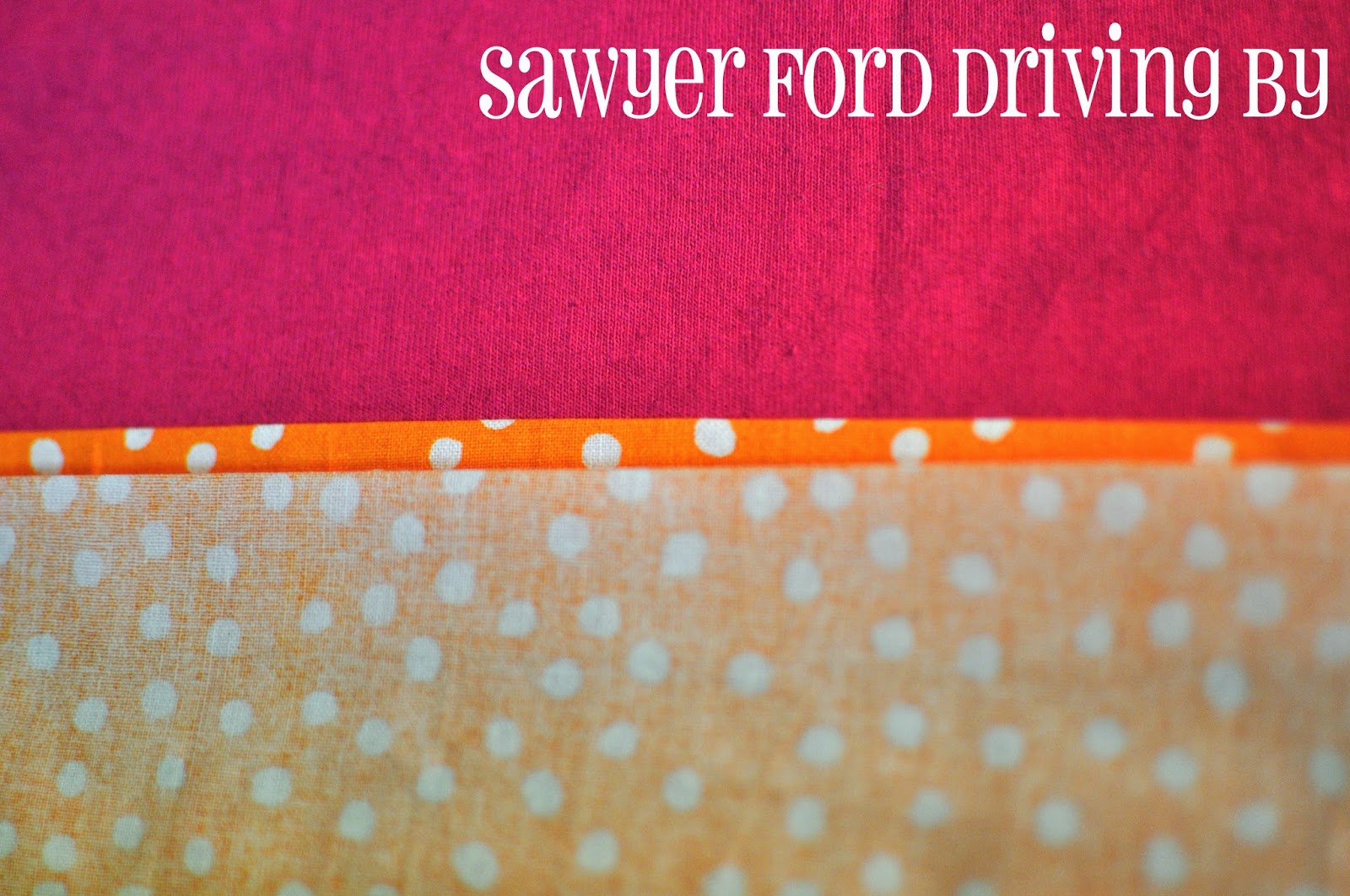 Sawyer Ford Driving By Presser Foot Series Blind Hem Foot
