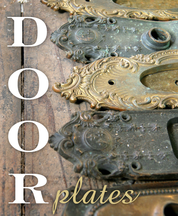 Nessy Designs: Antique Door Plates Antique Door Plates - Nessy Designs: Antique Door Plates