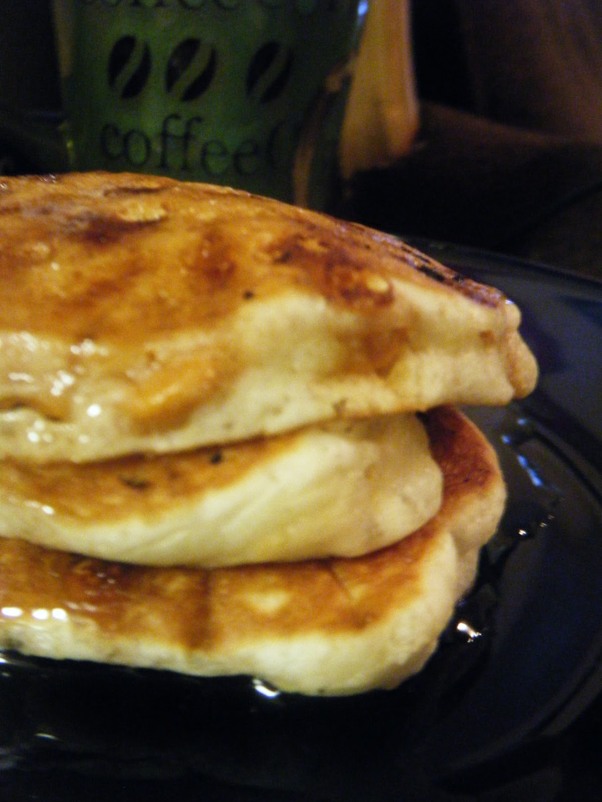 Coffee talk and Wine conversations Butterscotch Pancakes... WHAT?!?