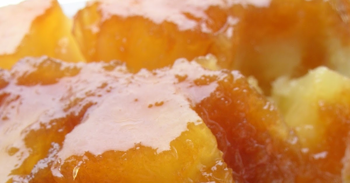 Basil Pineapple Upside Down Cake