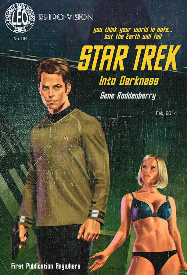 Star Trek - Into Darkness | The Pulp Covers - ©Leolux - Dibujo e Ilustración