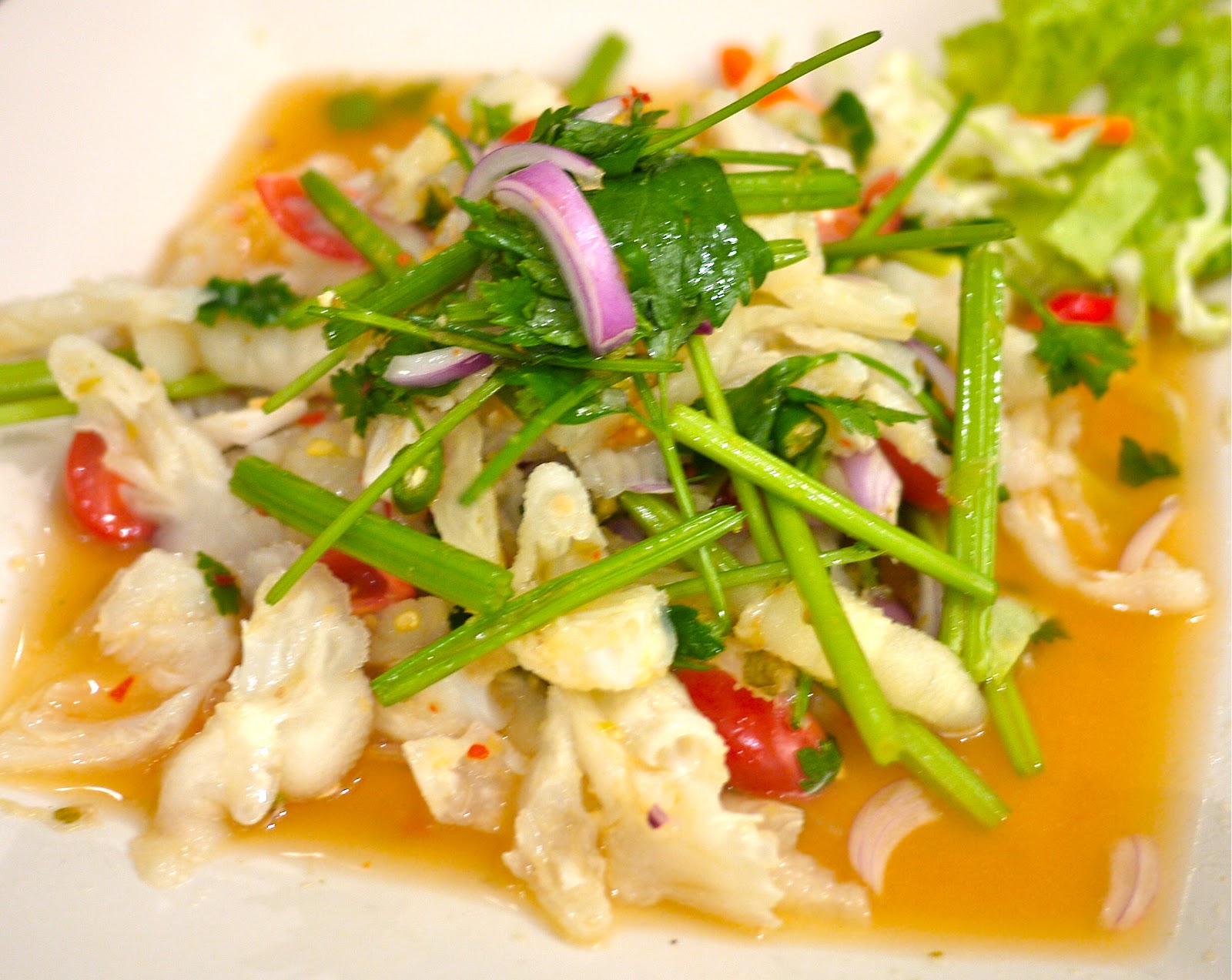 Thai chicken feet salad recipe Food baskets recipes