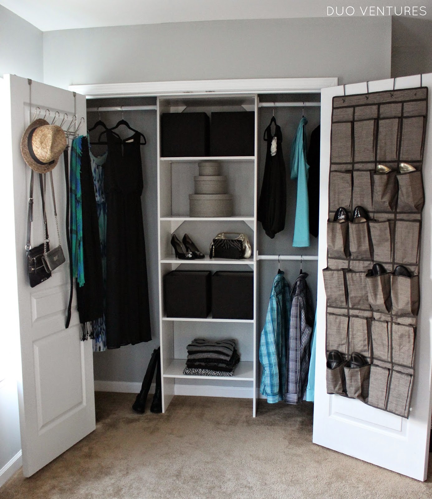 Duo Ventures Guest Bedroom Closet Organizer Install
