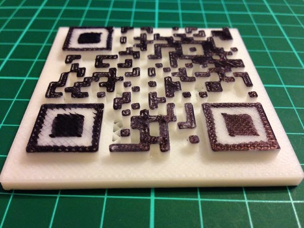 diy 3d printing how to create 3d printable qr code from images