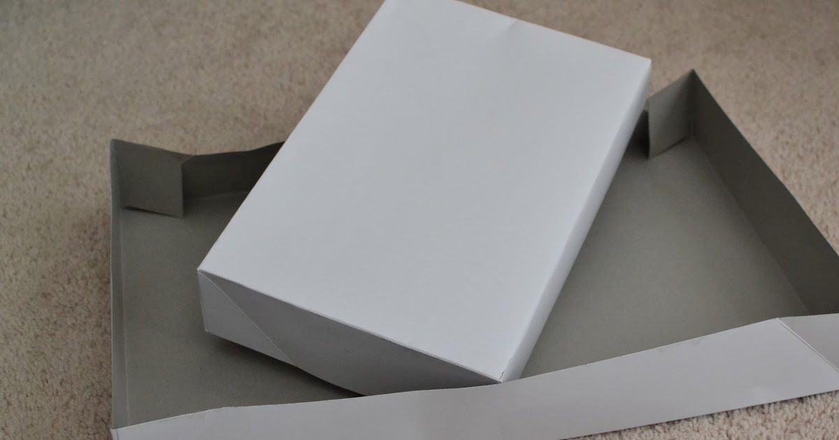 LaForce Be With You: How to make a whole box out of a shirt box