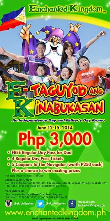 Enchanted kingdom discount coupons