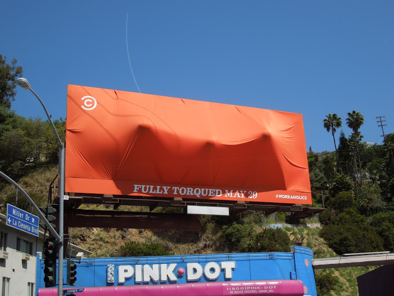 Workaholics season 3 Fully Torqued billboard Workaholics Fully Torqued billboard