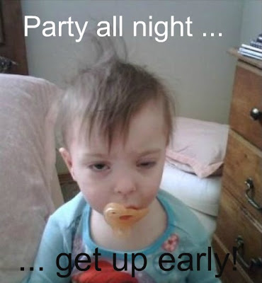 party baby funny pic