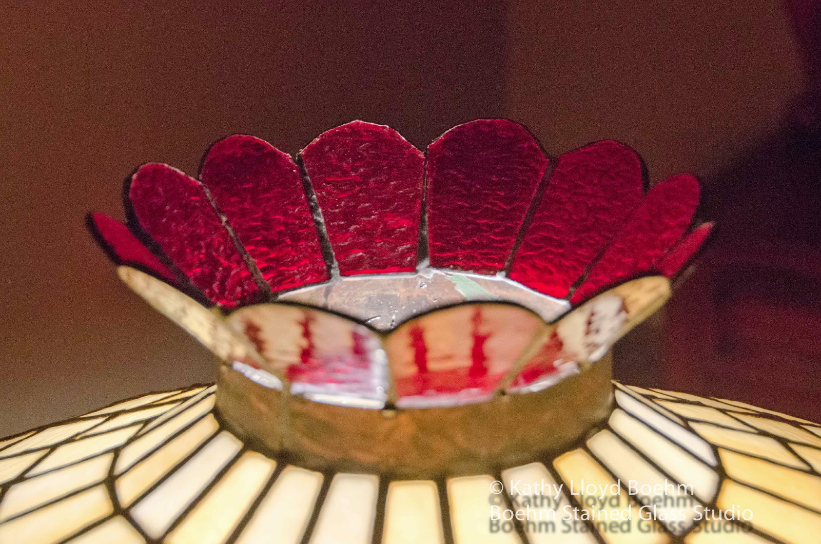 Boehm Stained Glass Blog Fruit Lamp Repair