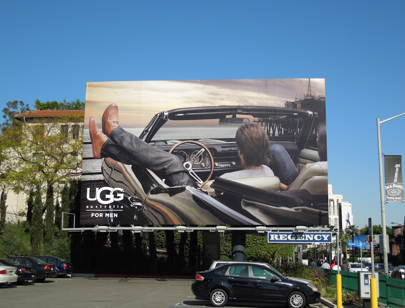 UGG for Men billboard