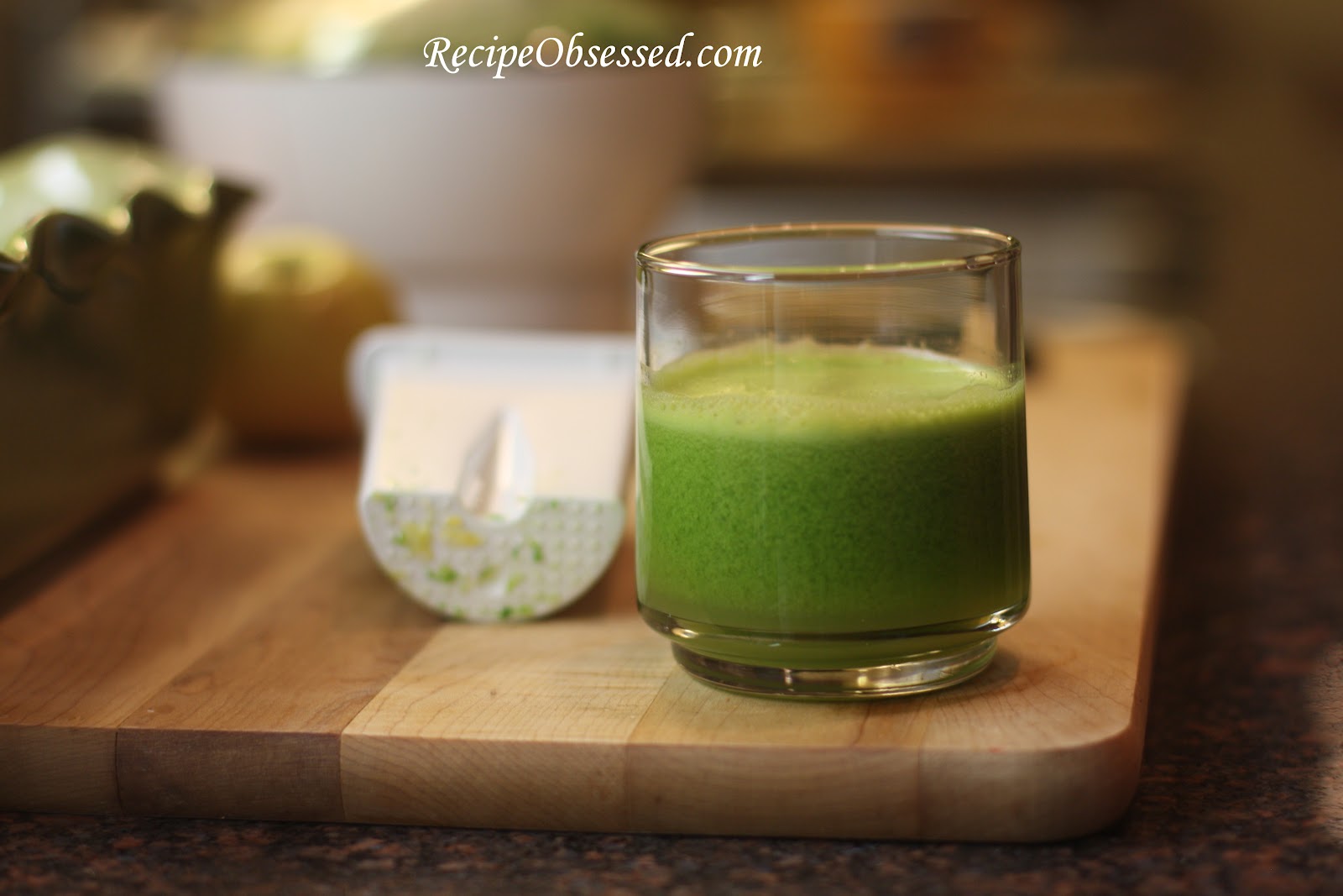 Green Juice Recipe {Kale Orange Apple} Recipe Obsessed