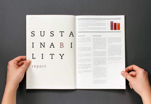 annual report design