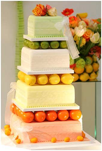 The Whole Fruit Cake Putting unusual objects in between each layer The Whole Fruit Cake Putting unusual objects in between each layer