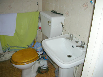 Cloakroom before by Torie Jayne Cloakroom before