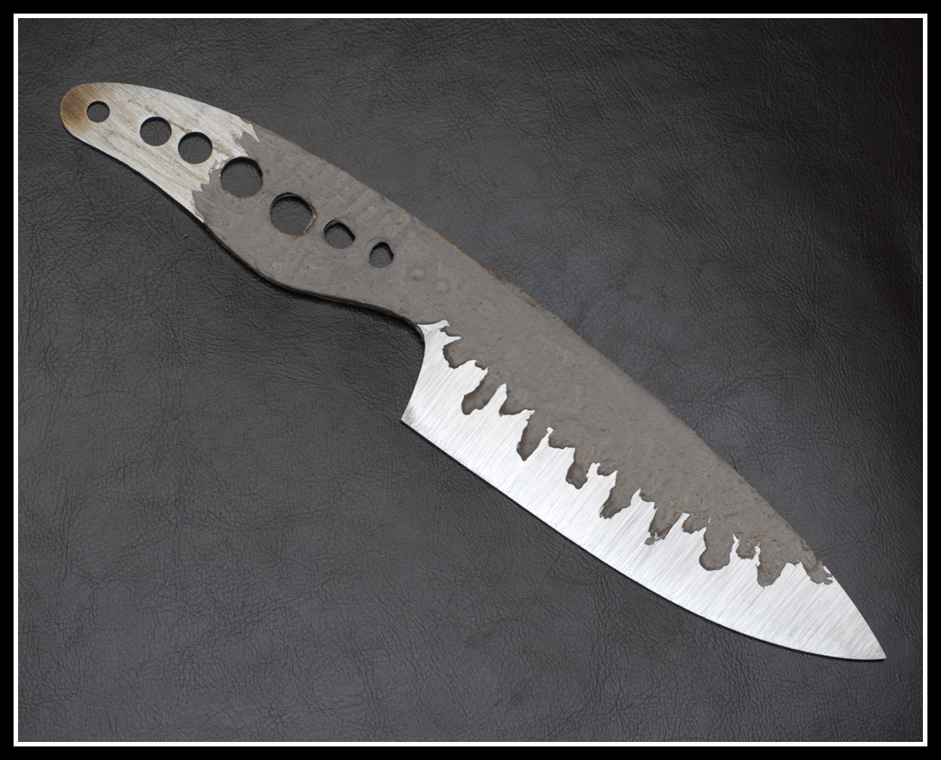 Ryan W. Knives Low Grit Hamon