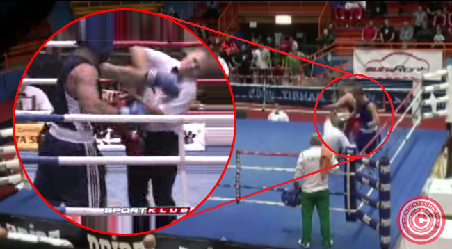 Video of Croatian Boxer Who Knocks Down a Referee After Losing the Fight Video of Croatian Boxer Who Knocks Down a Referee After Losing the Fight