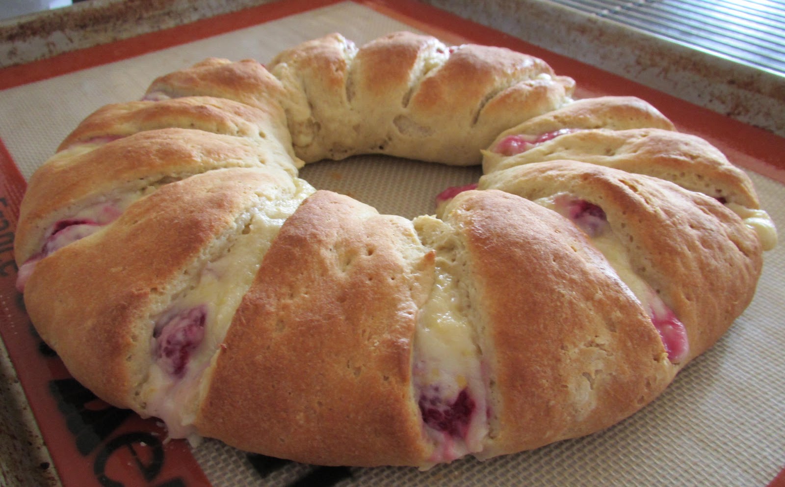Successfully Gluten Free! RaspberryLemon Cream Cheese Danish