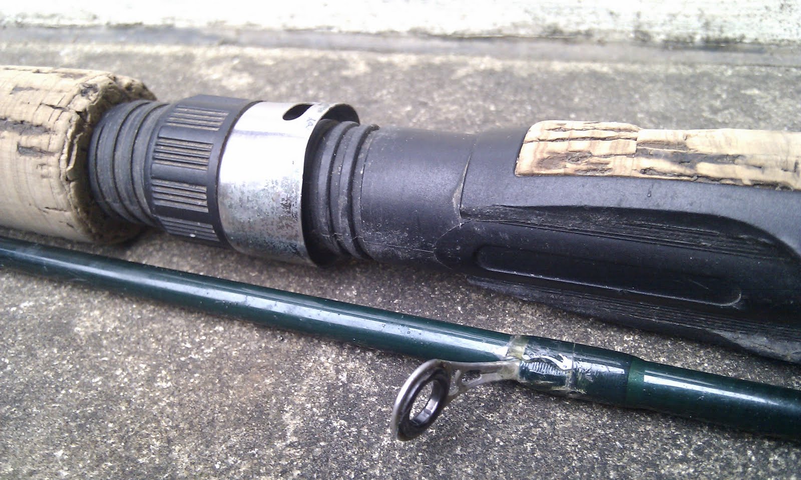 Sea kayak fishing 6 Rod building the finishing touches varnish and lettering