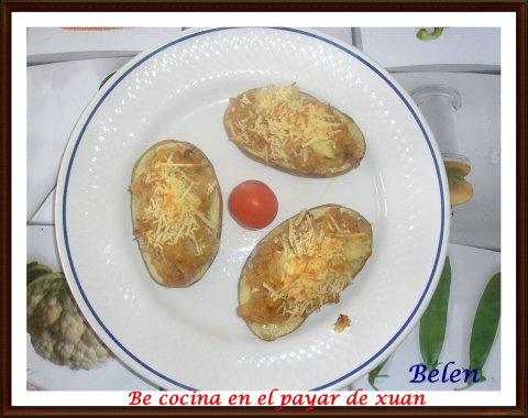 Patatas Rellenas Al Grill
