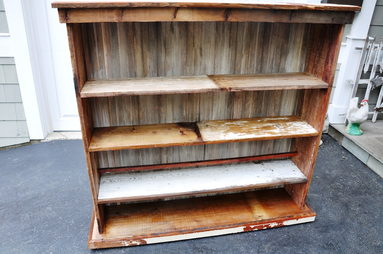 Serendipity Refined Blog Farm House Shelves Reclaimed Barn wood