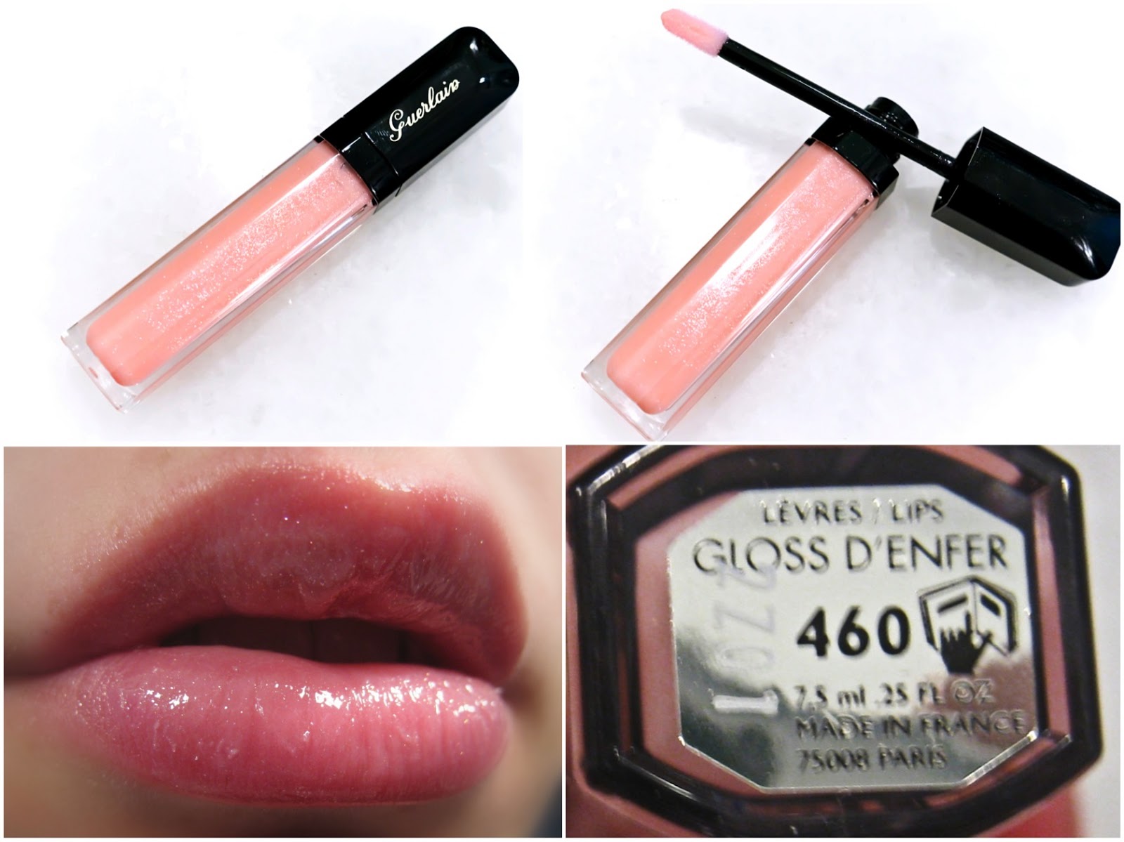 Guerlain Gloss d'Enfer Maxi Shine Review & Swatches Glamorous MakeUp