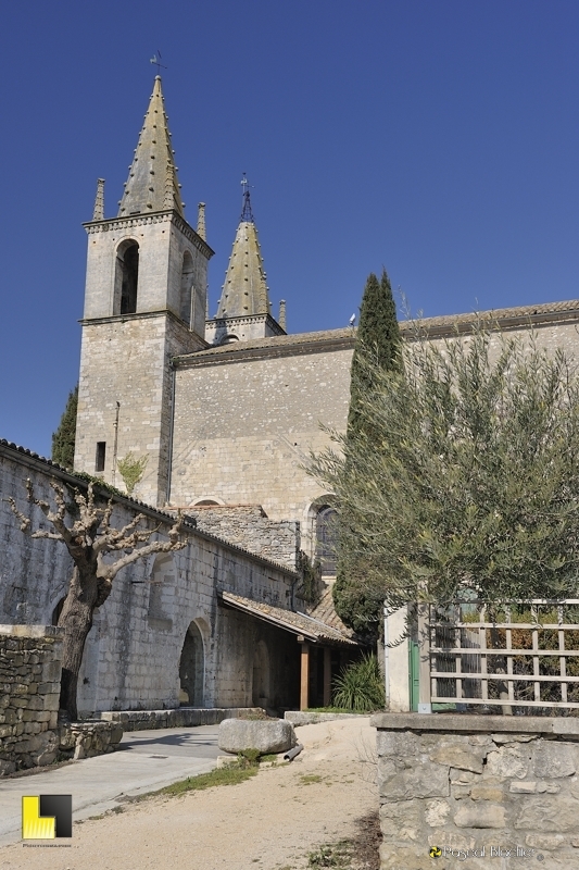 église de goudargues dans le gard photo pascal blachier au delà du cliché