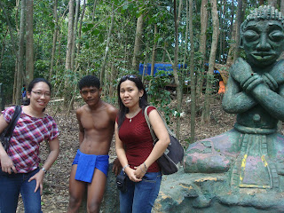 with the dancing aeta with the dancing aeta in zoobic safari