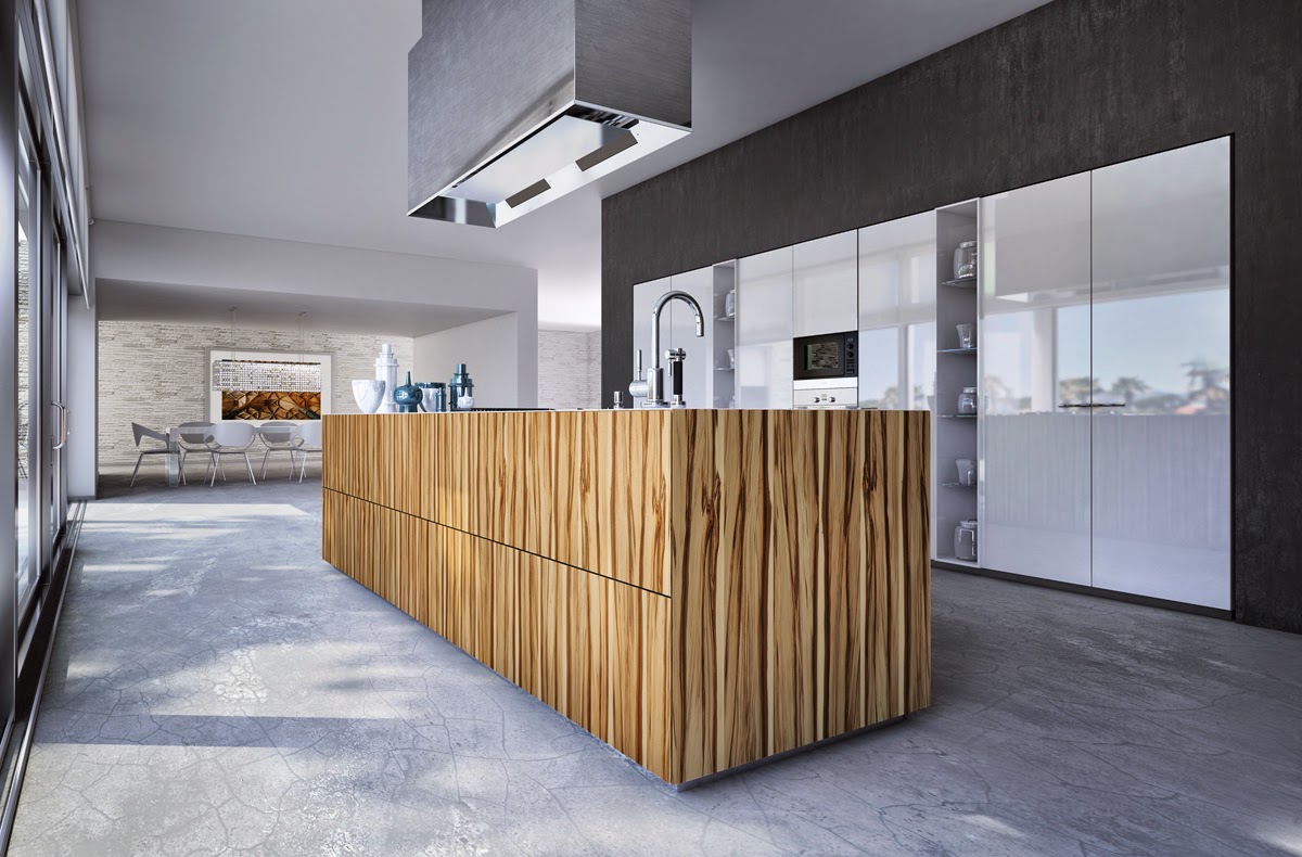 50 ideas de cómo combinar los colores en la cocina cocinas con ... Mesones para cocinas