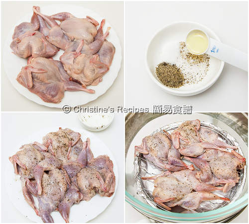 How To Make Salt and Pepper Quails