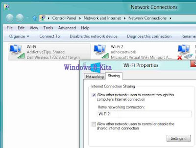 Tutorial Cara Membuat Wireless Ad Hoc Koneksi Internet Pada Windows 8 Tutorial Cara Membuat Wireless Ad Hoc Koneksi Internet Pada Windows 8