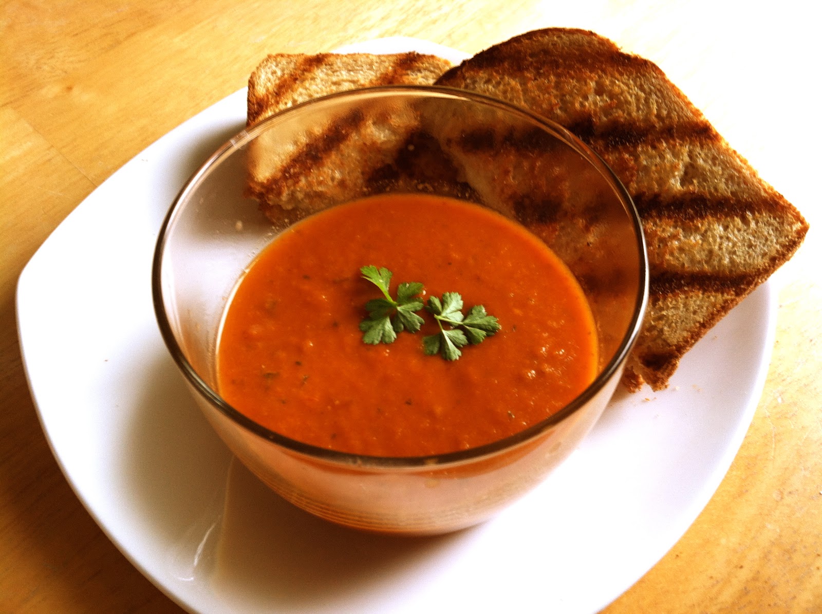 Harvesting Hart Panera Style Tomato Soup Recipe