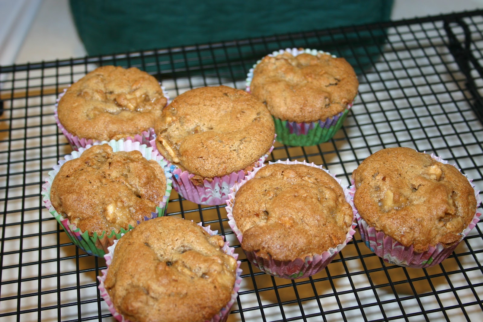 Mack's Moody Mixing's Paula Deen's Apple Raisin Muffins