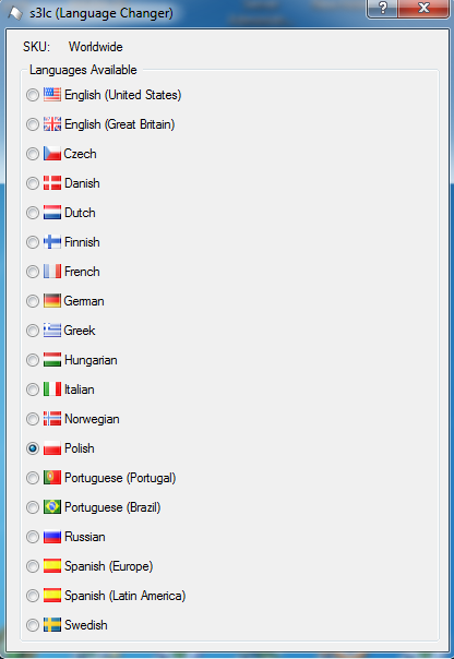 Zmiana Jezyka W Grze Language Changer Anulaa89 Creations Stuff For The Sims 3 The Sims 4