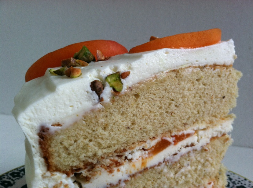 Eat, Run, Read Cake of the Week Pistachio Apricot Cake with