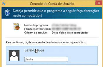 bloquear instalação programas administrador