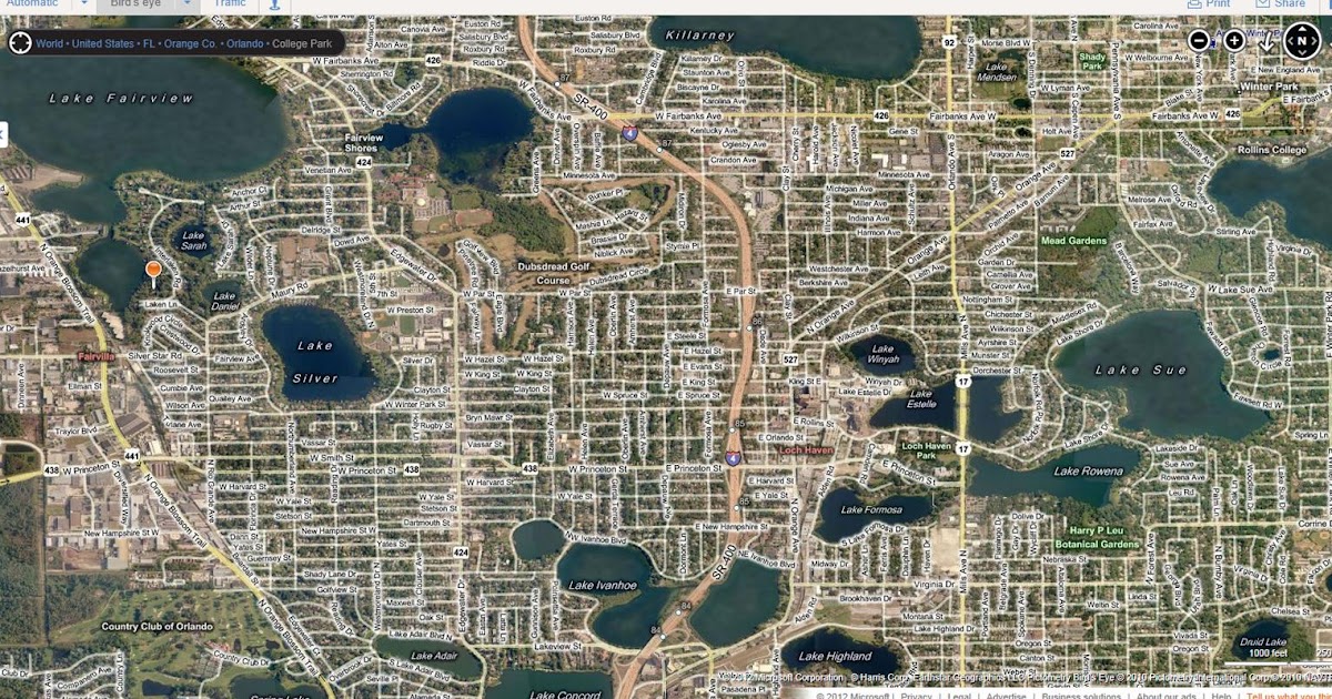 Waterfront Homes for Sale in College Park an Orlando Neighborhood