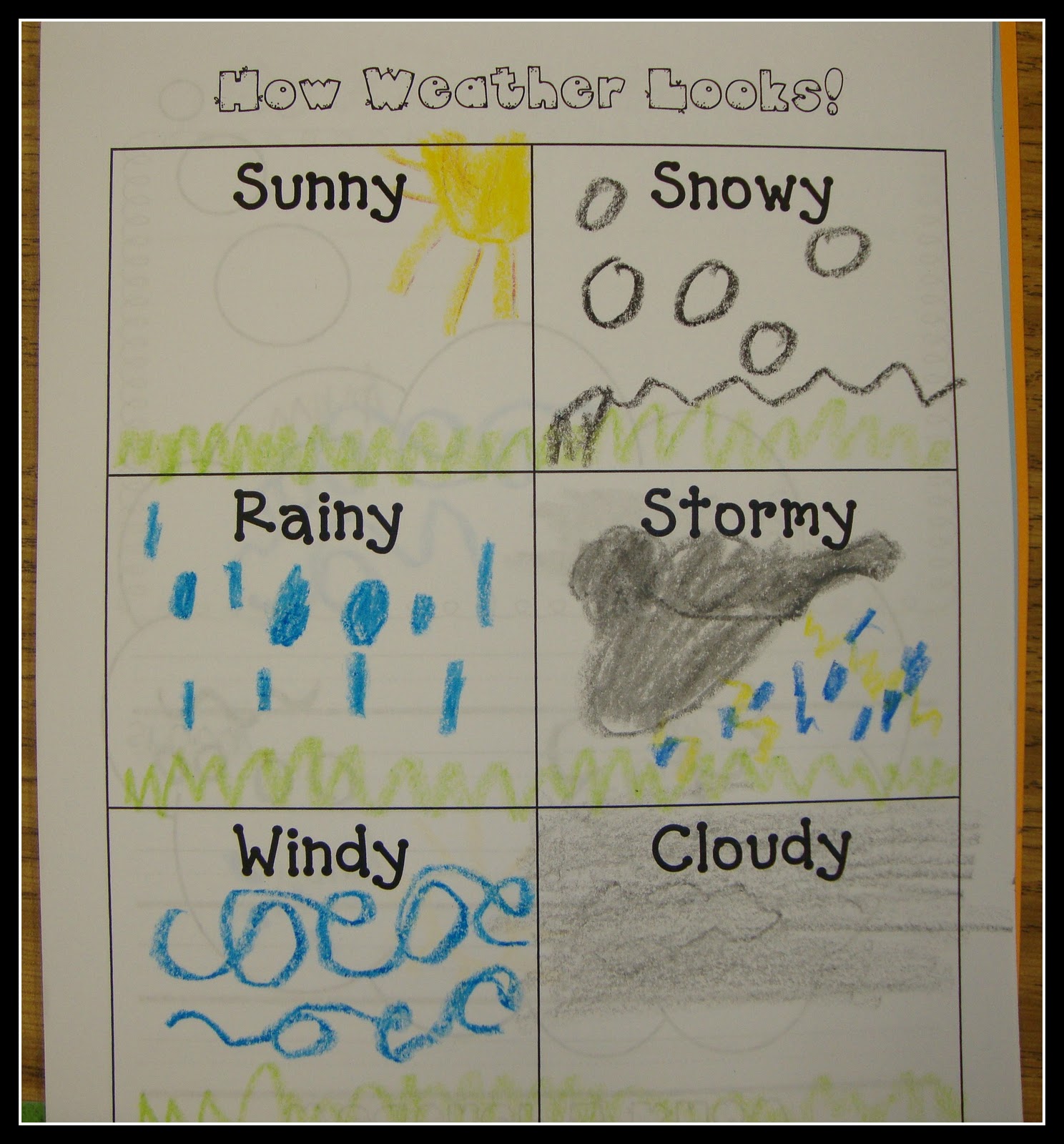 Educational Freebie Free 40Page Weather Unit for Ages 3