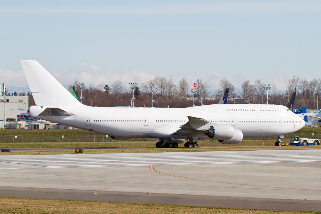 Puget Sound Boeing Test Flights A7 Hhe B747 8kb Bbj Qatar