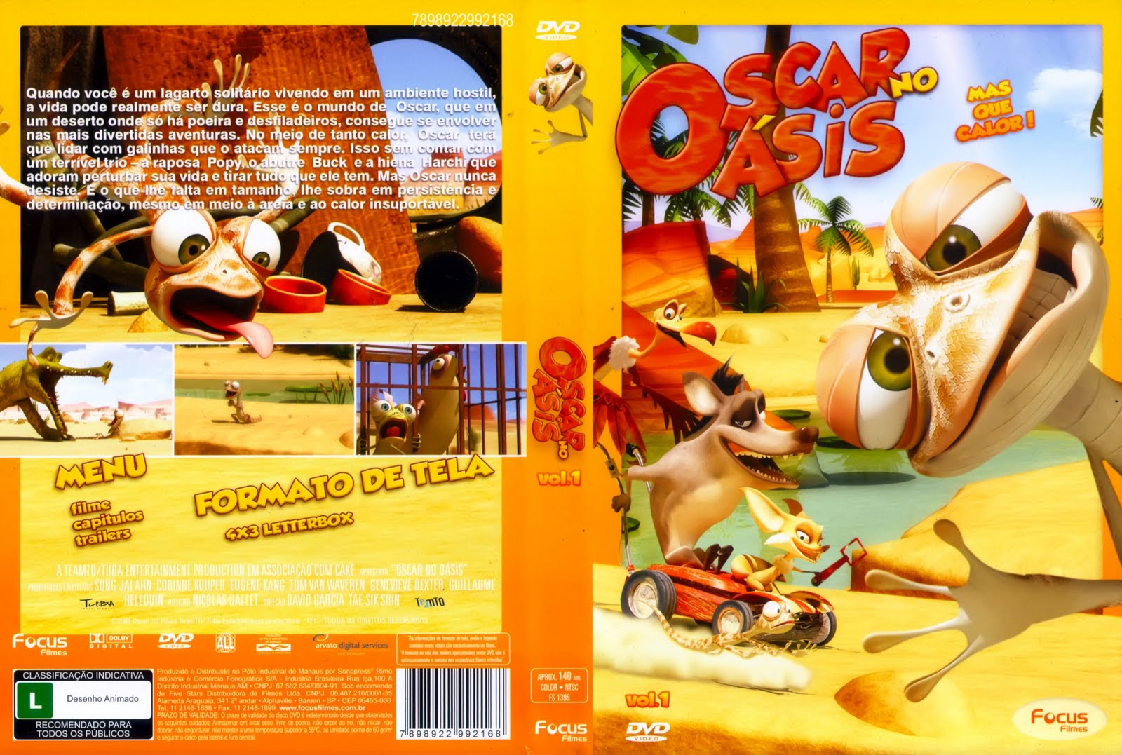 OSCAR NO ÁSIS VOL. 2 - - - DVD