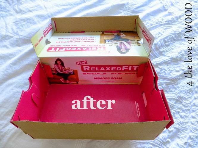 4 the love of wood SHIPPING BOXES & PACKING TAPE tutorial