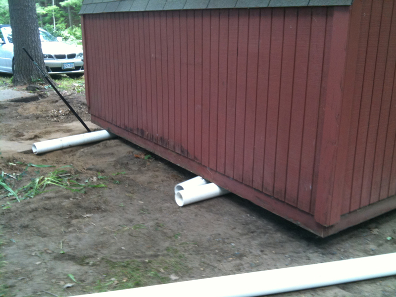 Life on the Red Cedar Moving A Shed As The Ancients Did