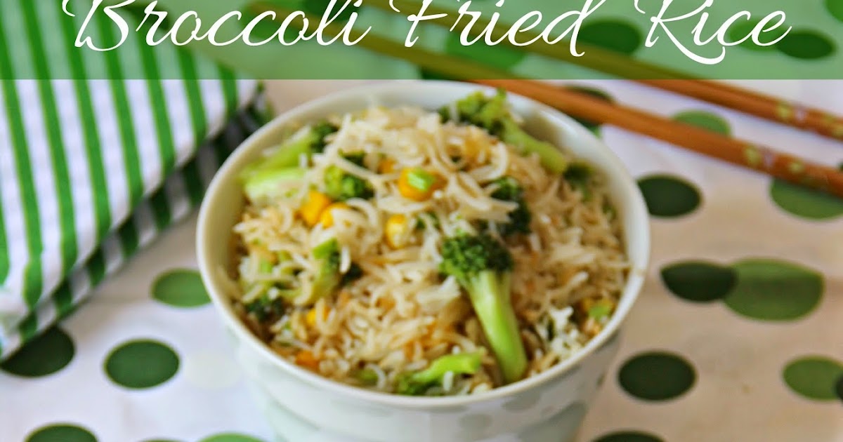 Broccoli Fried Rice Lincy's Cook Art