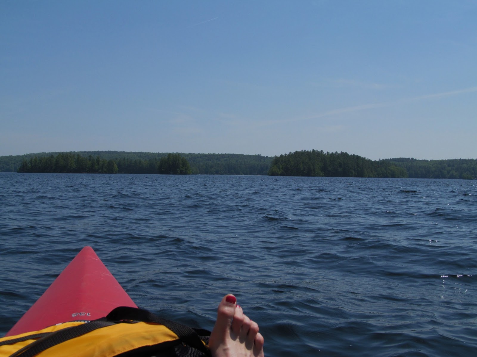 Recreational Kayaking in Maine Windham, ME Little Sebago
