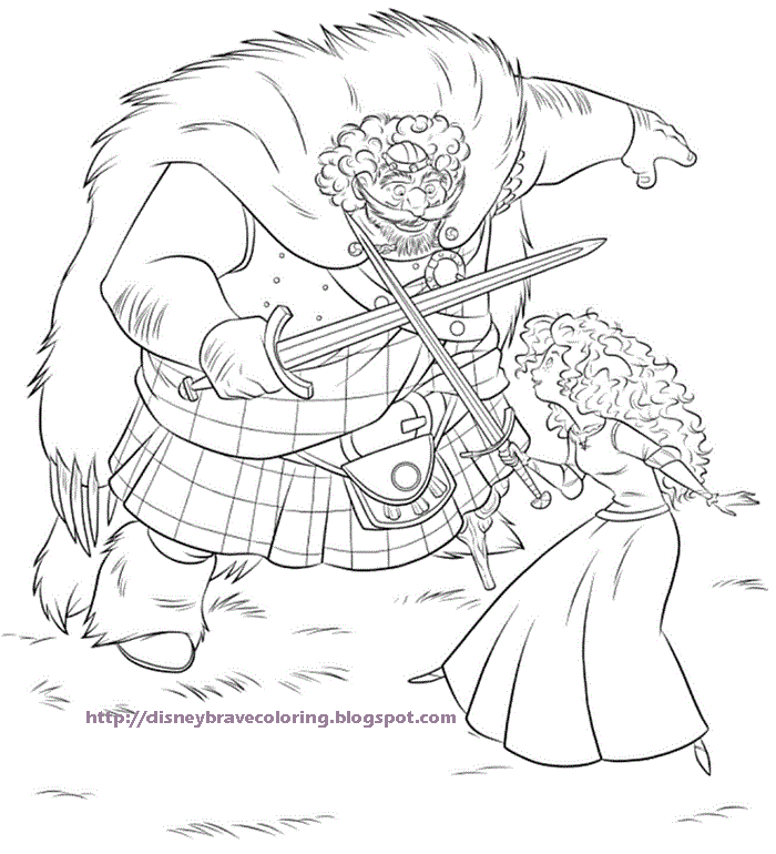 disney brave princess coloring pages free disney brave princess coloring pages free