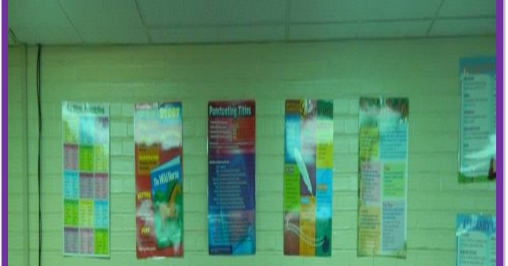 Hanging Posters In The Classroom! Oodles of Teaching Fun