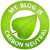 My Blog Is Carbon Neutral