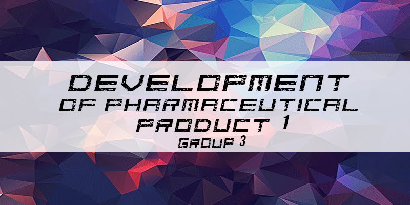 NFNF2213 Development in Pharmaceutical Product 1 (DPP1)