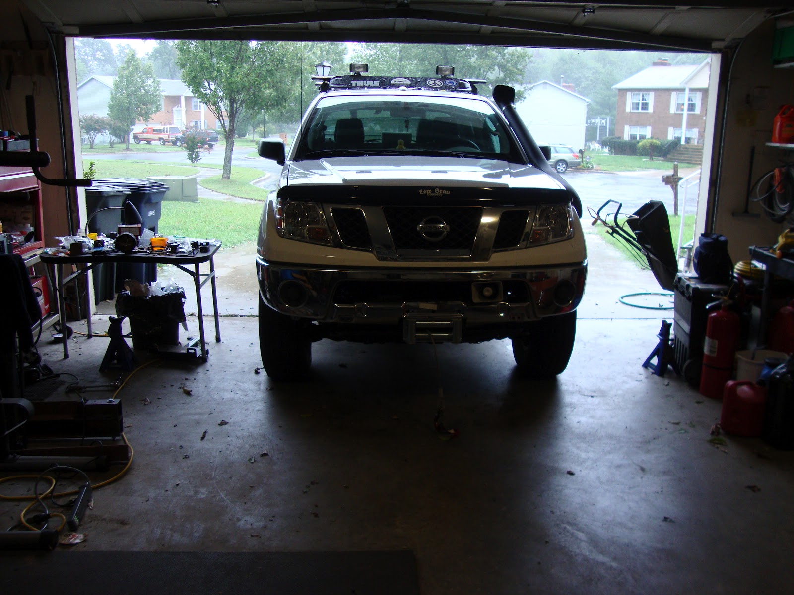 RoadTrek USA DIY Driveway Nissan Frontier Hidden Winch