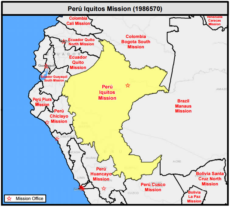 Mission Map, Facts and Statistics