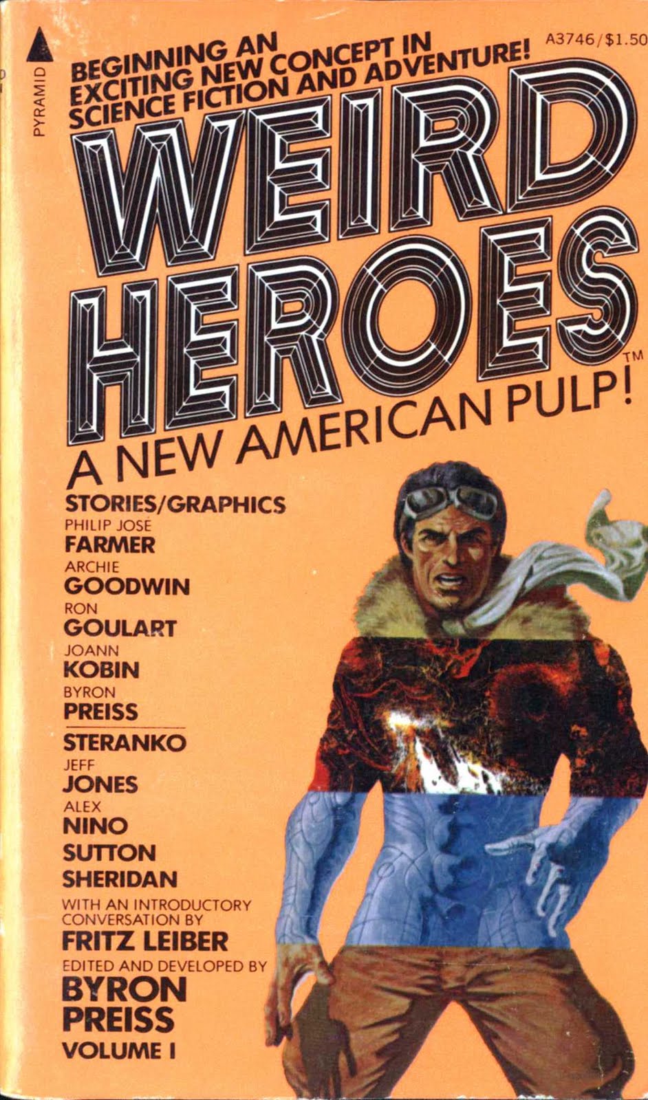 WEIRD HEROES VOLUME 1 Editied & Developed by Byron Preiss!